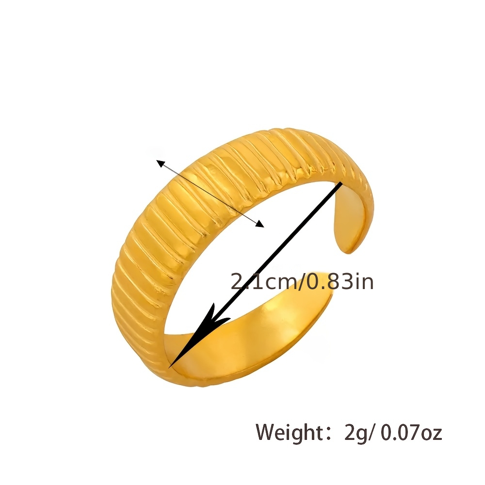 2pcs Women's Fashion Double-Layer Stackable Open Ring Set